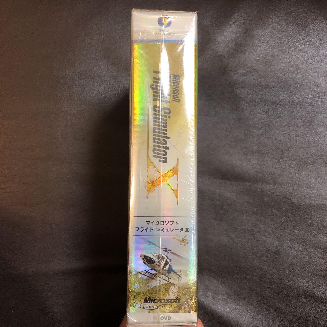 【希少品】新品　未開封　Microsoft Flight simulator x