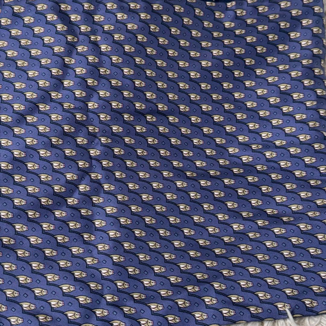 エルメス　マルジェラ期　リバーシブル　シルク　ウール　カシミヤ　マフラー