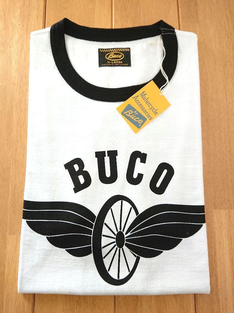 ザリアルマッコイズ BUCO TEE FLYING WHEEL (XL)