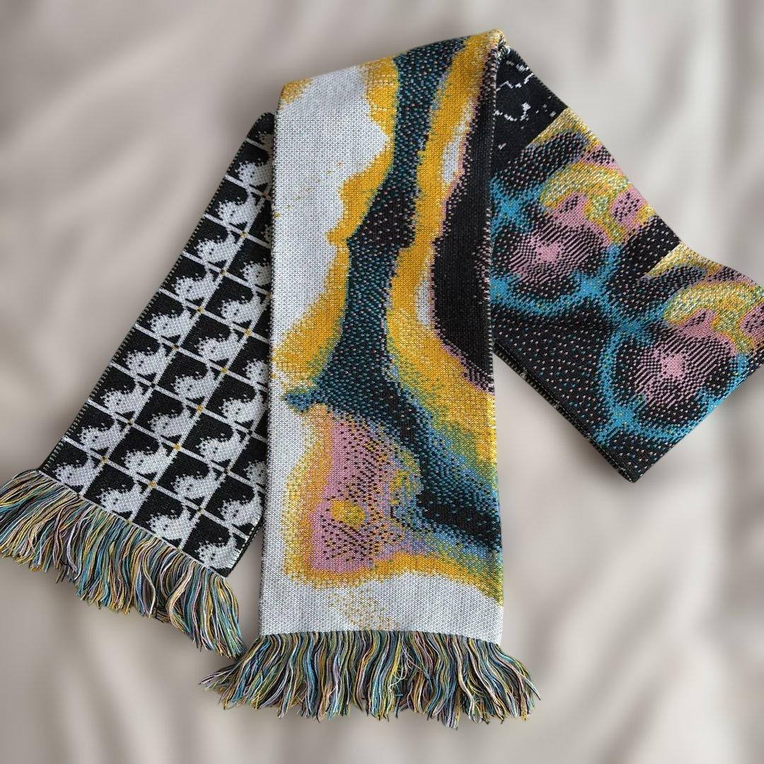 Montmartre New York マフラー Yin&Yang scarf