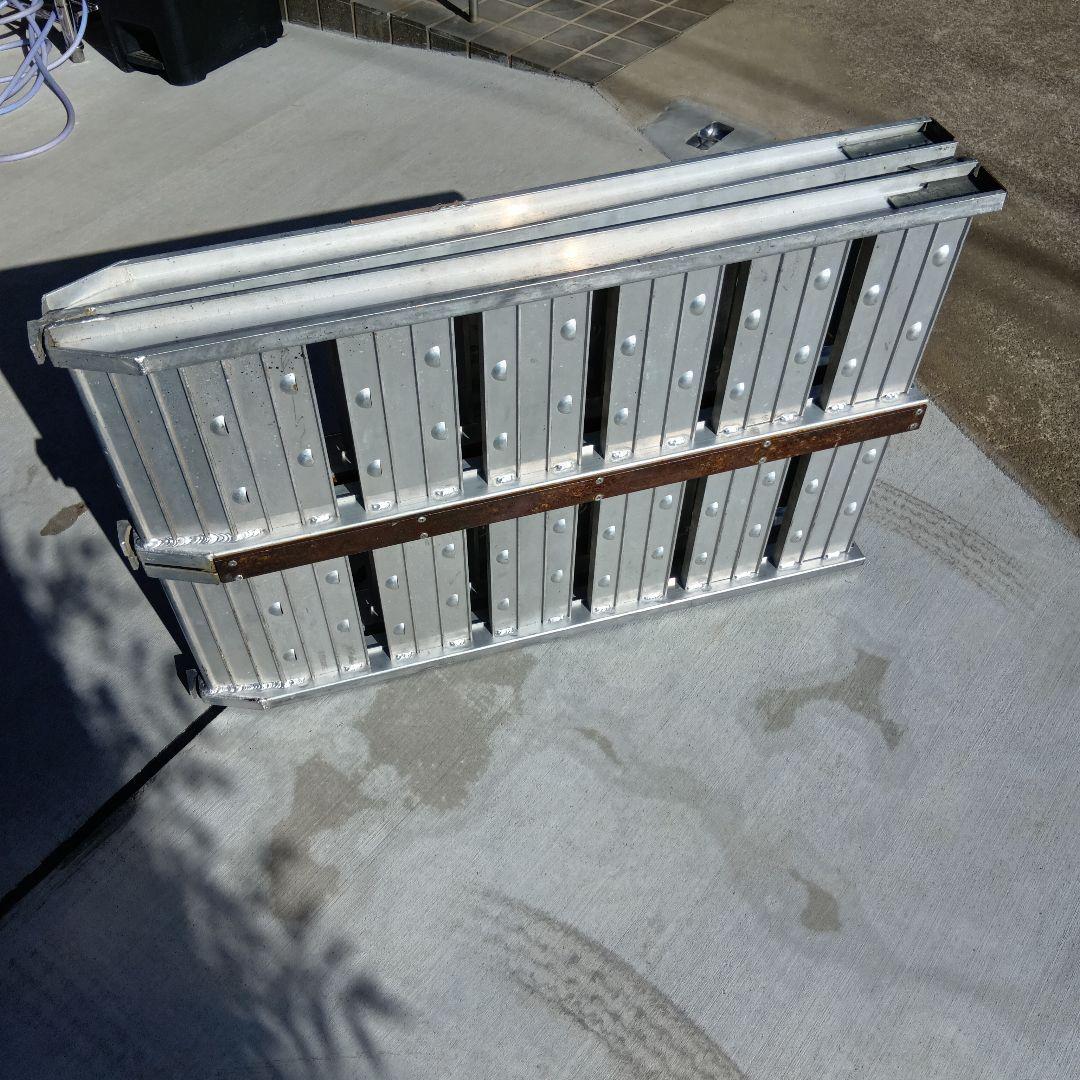 アルミラダー２連結加工済バイク、農機具、カート