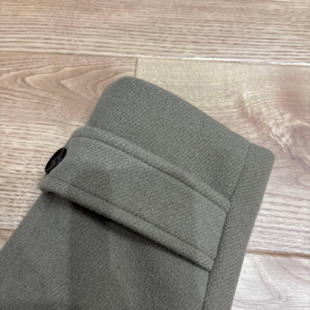 ソフトメルトンスタンドカラーコート