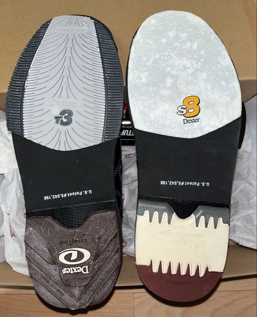 新品未使用Dexter SST8SE ブラック/シルバー/ブルー23.5cm相当