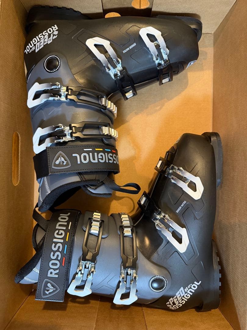 ROSSIGNOL スキー ブーツ ブラック/グレー