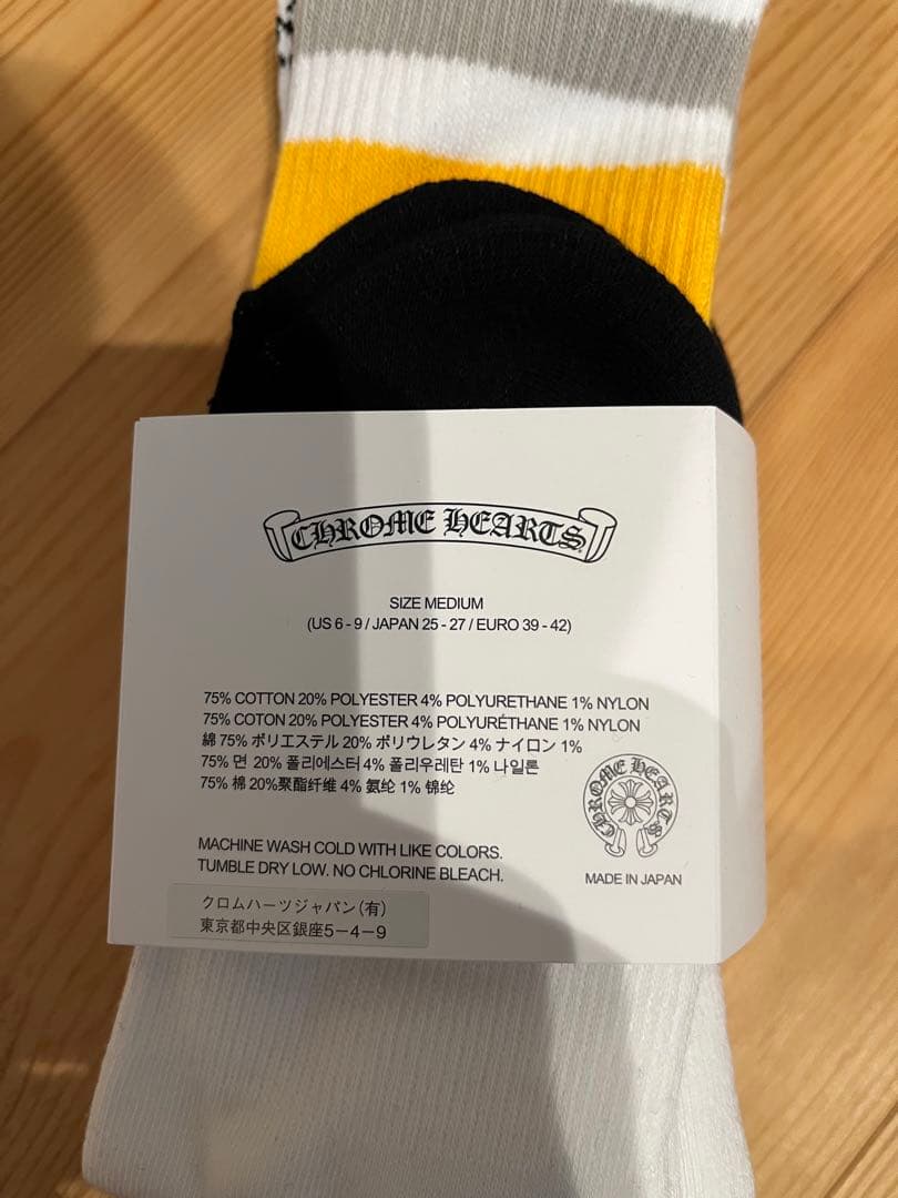 クロムハーツ ソックス　2枚セット