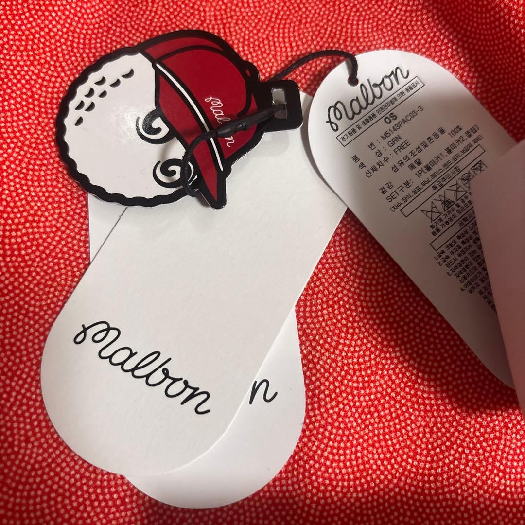 Malbon ゴルフマーカー3個セット