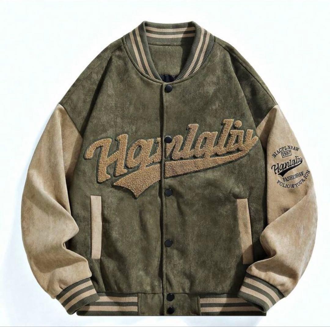 [vintage] スタジャン　ジャンバー　ブルゾンアウター　ユニセックス