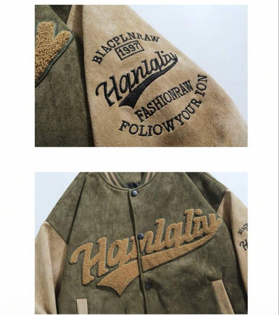 [vintage] スタジャン　ジャンバー　ブルゾンアウター　ユニセックス