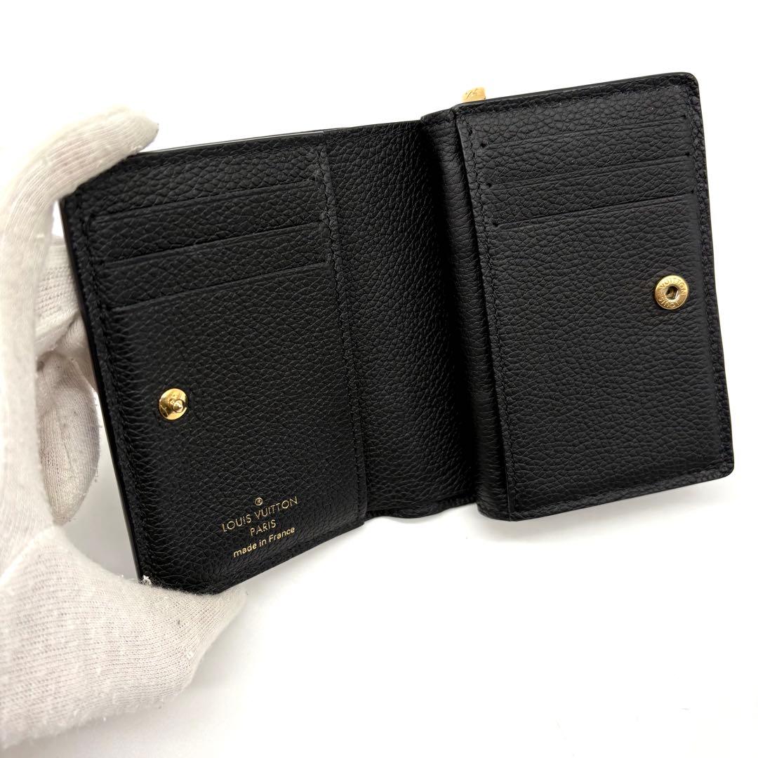 【極美品 新型 IC搭載 】ルイヴィトン アンプラント ポルトフォイユクレア 黒