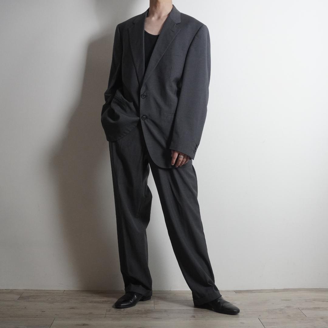 FENDI シングルセットアップスーツ 無地 グレー/AZ85