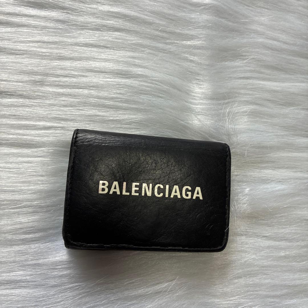 バレンシアガ　三つ折り財布　エブリデイ　0710