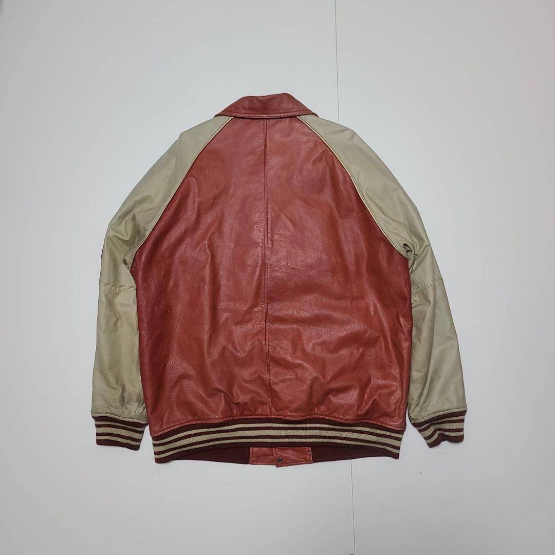 t*＊様 AVIREX ゴーラーズ レザージャケット 75周年記念 黒 2XL