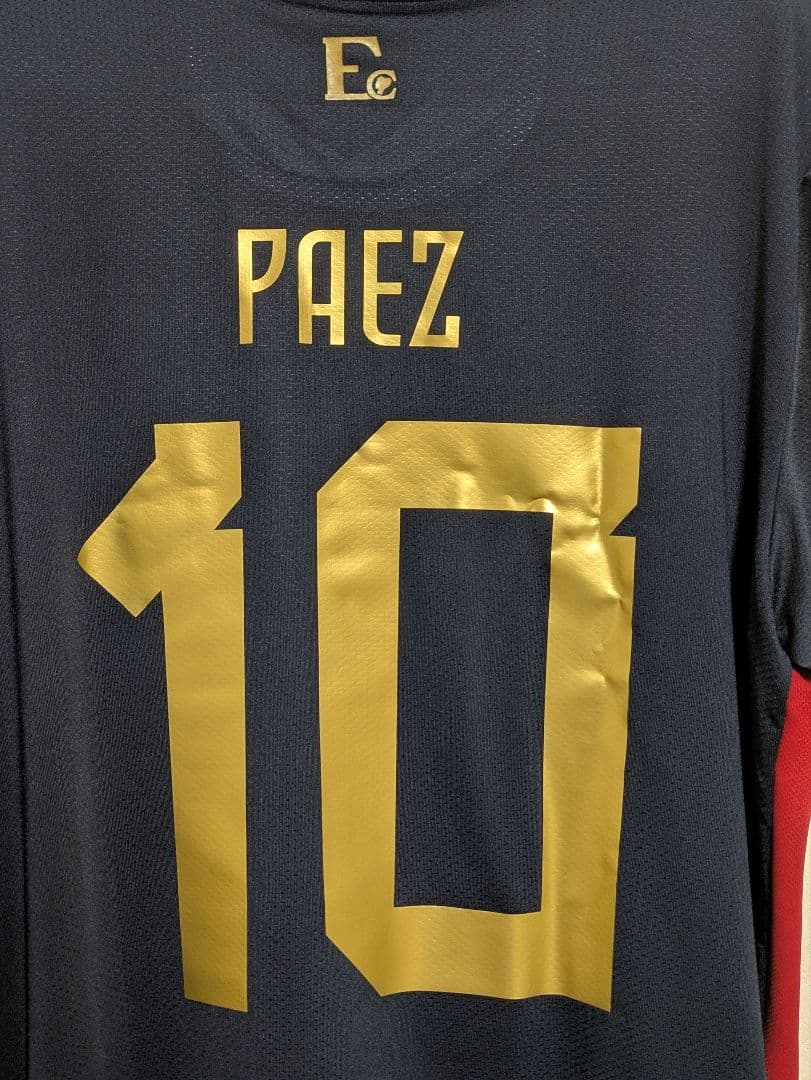 新品タグ付き　正規品　エクアドル代表　2024　ユニフォーム　パエス　チェルシー