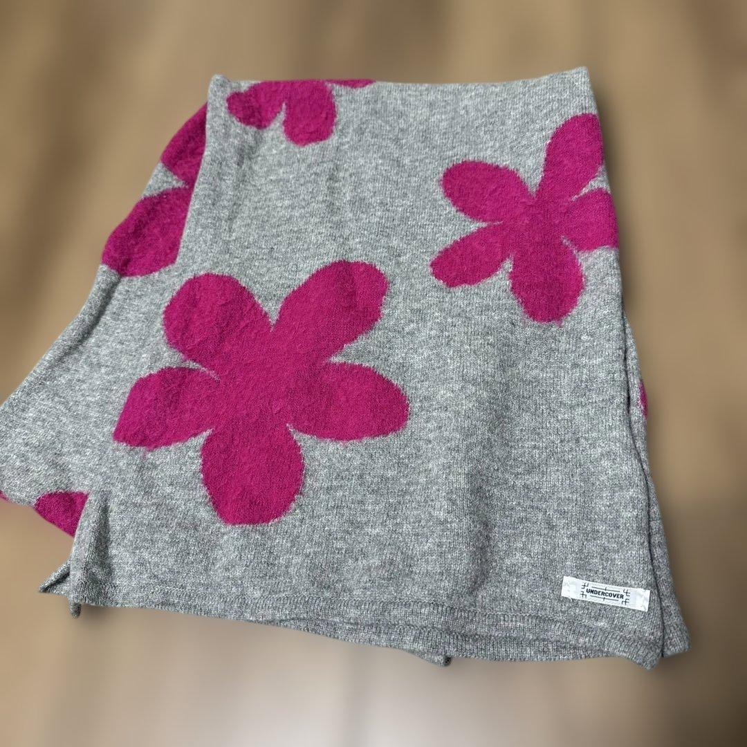 アンダーカバー DAVF 花柄マフラー