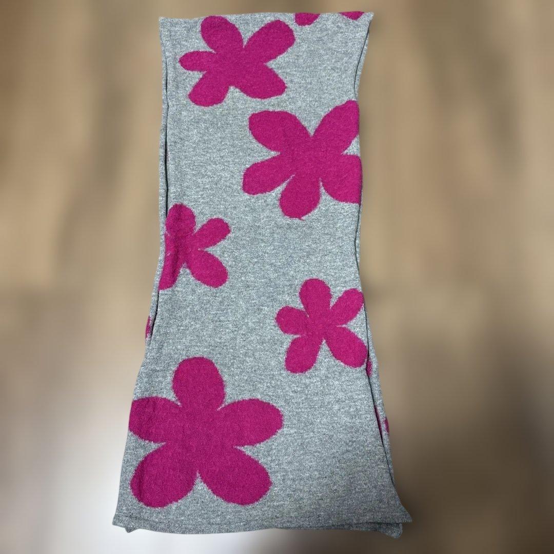 アンダーカバー DAVF 花柄マフラー