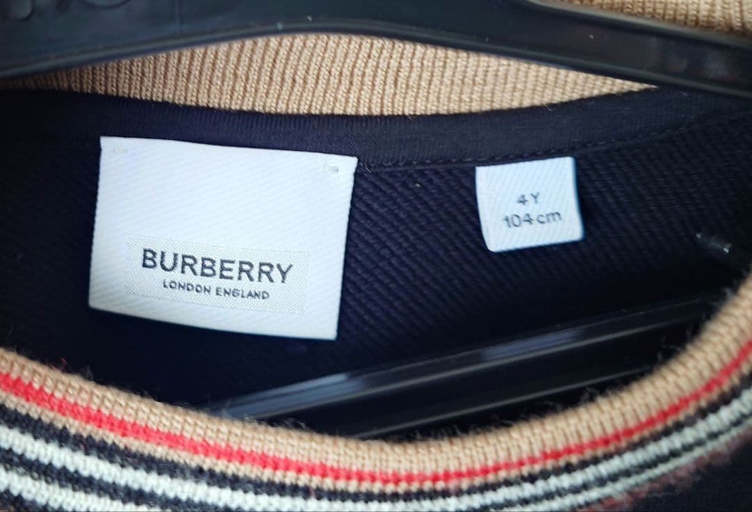 BURBERRY ケーキプリント トレーナー 4y