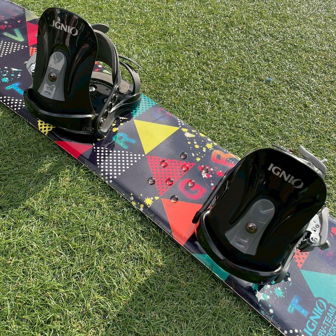 スノーボード　キッズ　3点セット 100 IGNIO 18.0 BOA