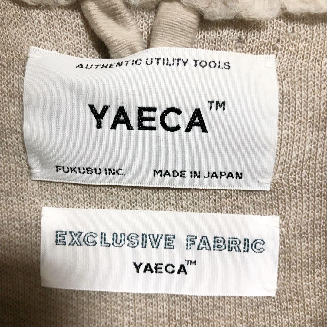 YAECA / ヤエカ　ユニセックス ウール　フルジップアップ　ボアベスト
