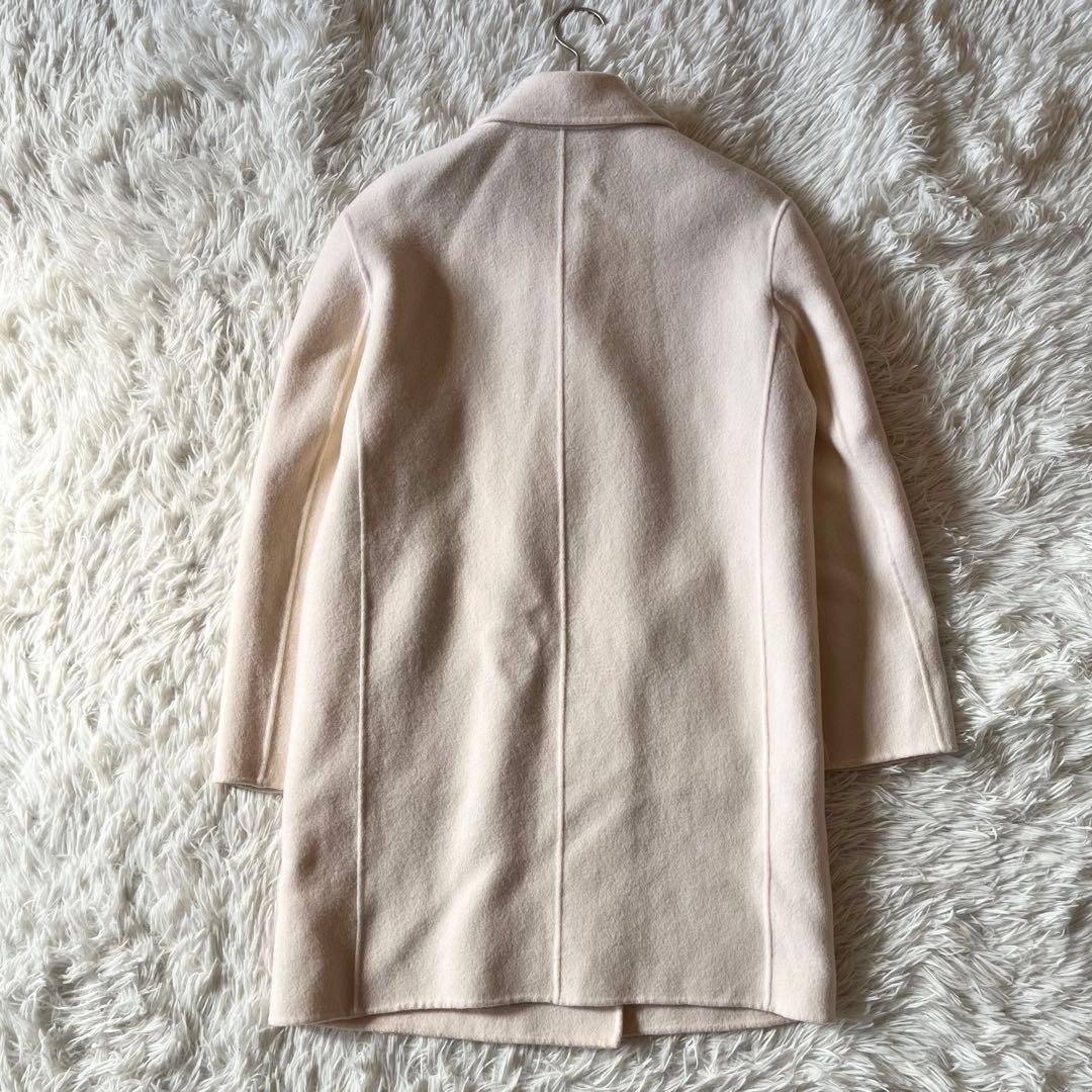 美品✨ セオリー カシミヤ混チェスターコート ダブルフェイス 定価7.4万円 S