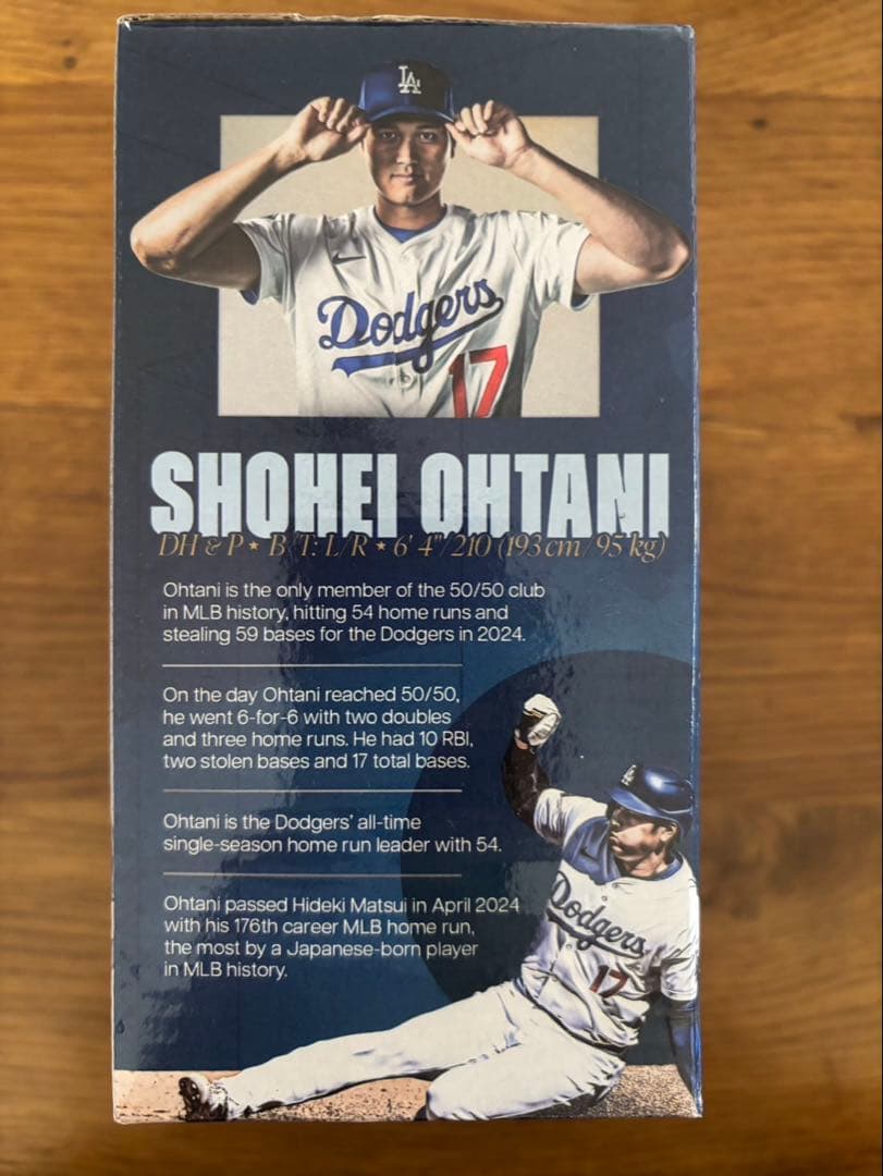 Shohei Ohtani 50/50クラブ ボブルヘッド