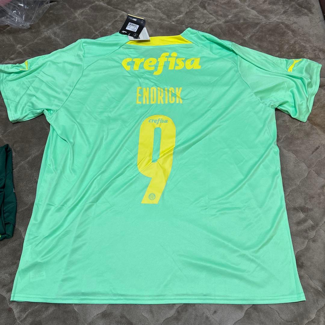 パルメイラス　ユニフォーム　3枚セット　エンドリッキ　正規品　サッカー
