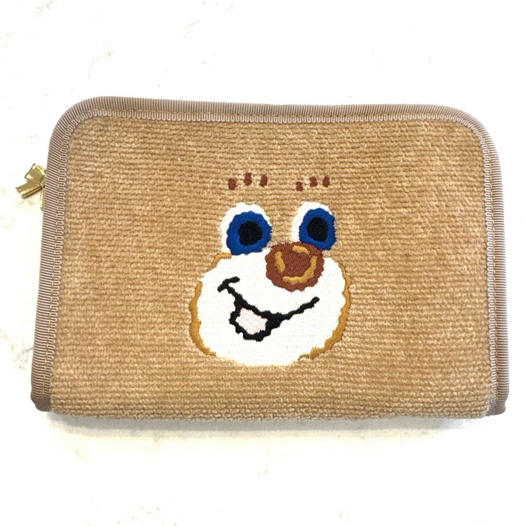 【フェイラー】美品ラブラリードアップテディマルチケース母子手帳ケースポーチ