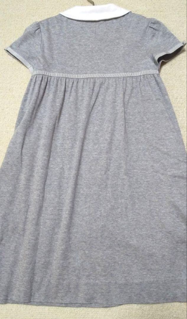 美品 現行品 familiar ファミリア 130 白襟ワンピース