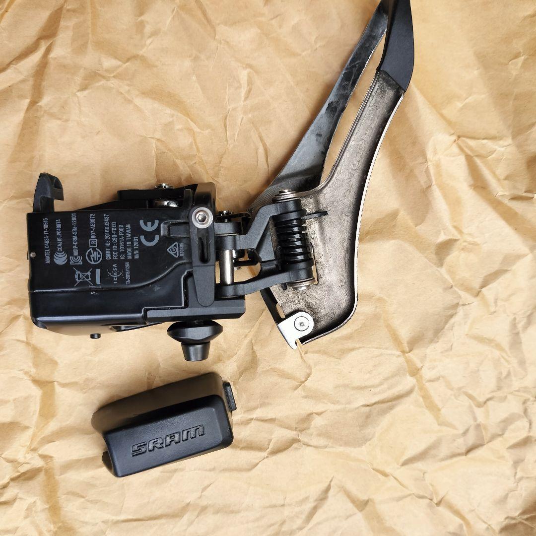 sram red etap 電動変速 2x11S　フロントディレイラー