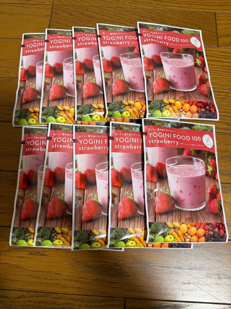 【すし丸様】YOGINI FOOD 100 ストロベリー　30袋セット