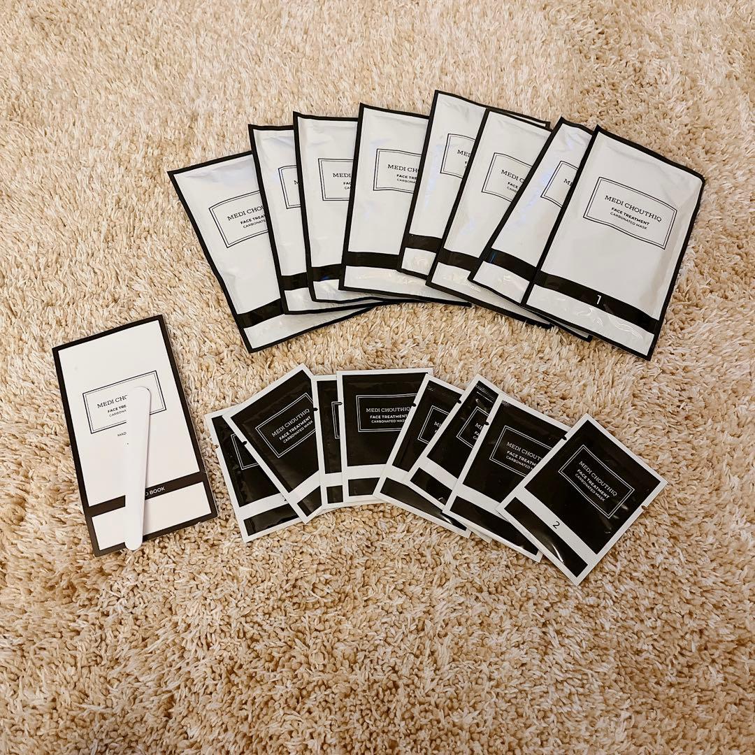 MEDI CHOUTHIQ 炭酸フェイスパック（8包）メディシュティーク