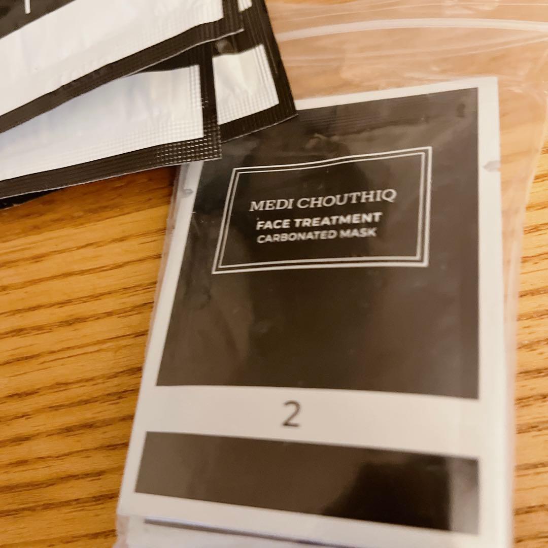 MEDI CHOUTHIQ 炭酸フェイスパック（8包）メディシュティーク