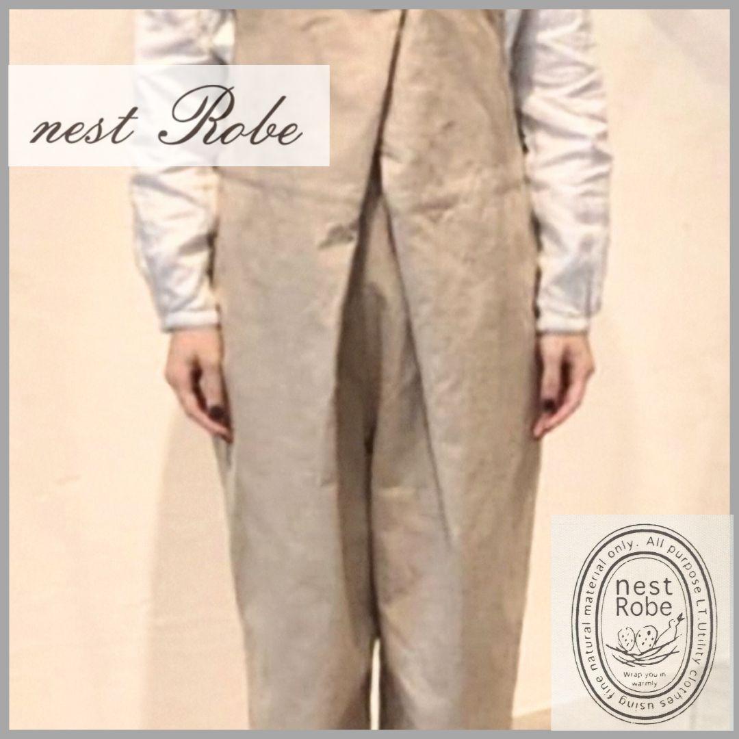 ala様 nest Robe ネストローブ❦サロペット チノフロントホック