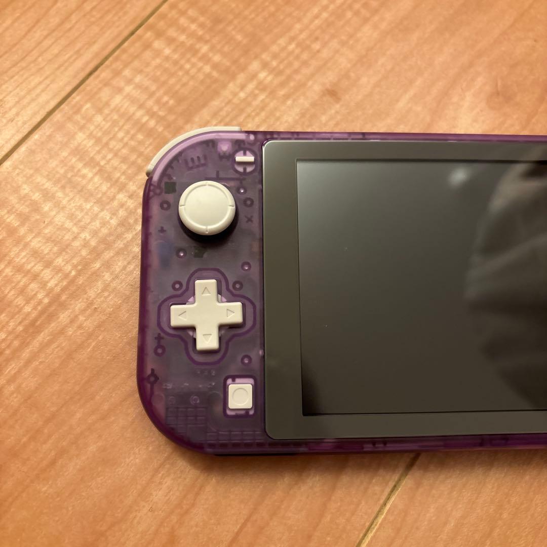 Nintendo Switch Lite クリアパープル仕様カスタム品