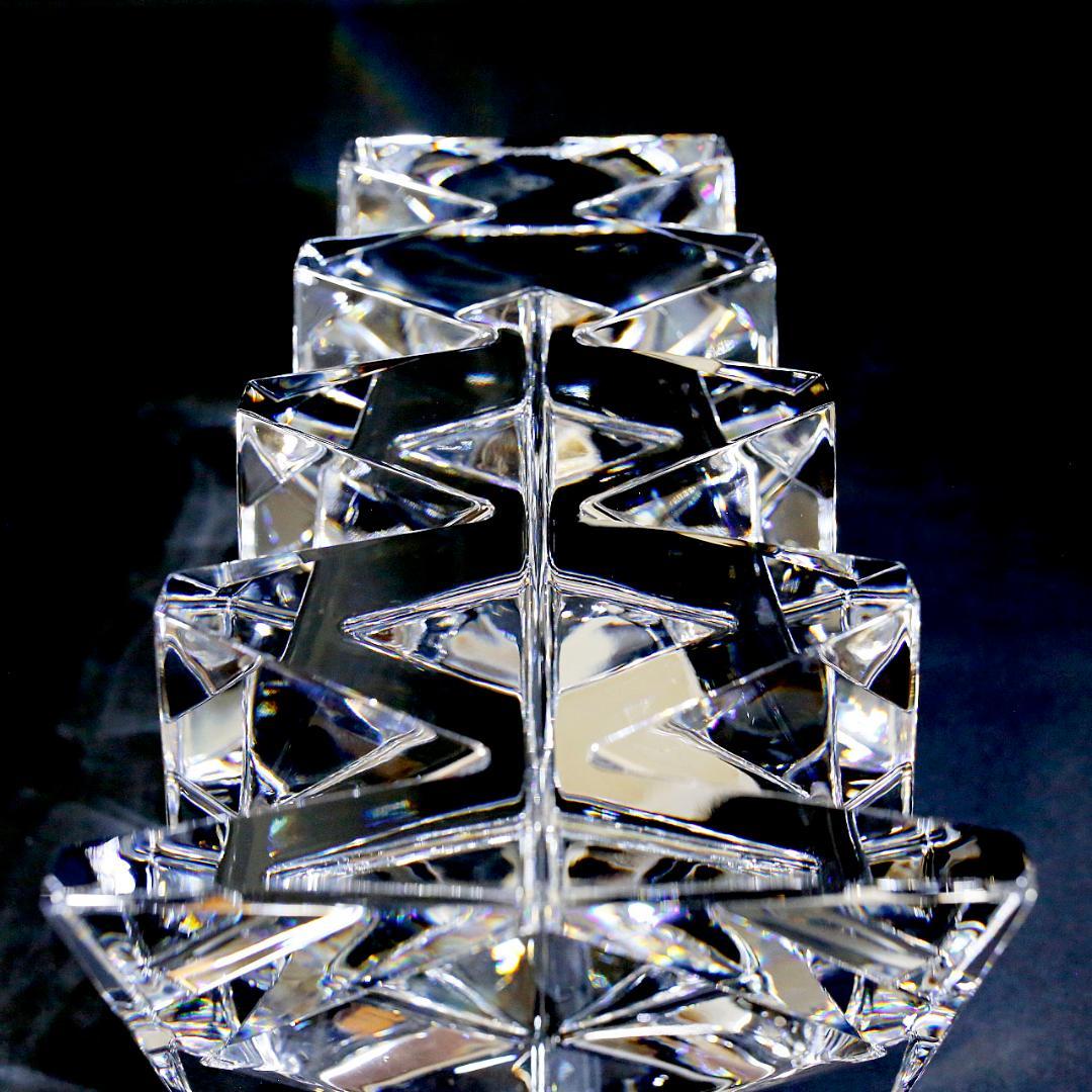 【極美品 送料込み】バカラ トテム クリスタル フラワーベース 花瓶