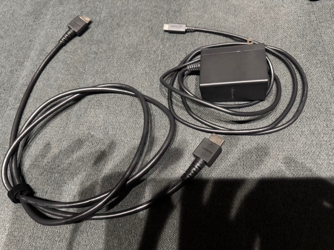 Nintendo switch 本体 グレー 動作確認済み 付属品完備 おまけ有