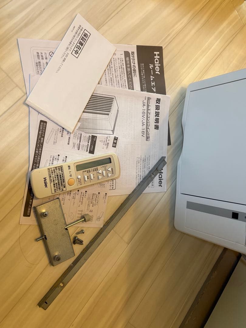 Haier 窓用エアコン JA-16V 2021年 【ジャンク扱い】