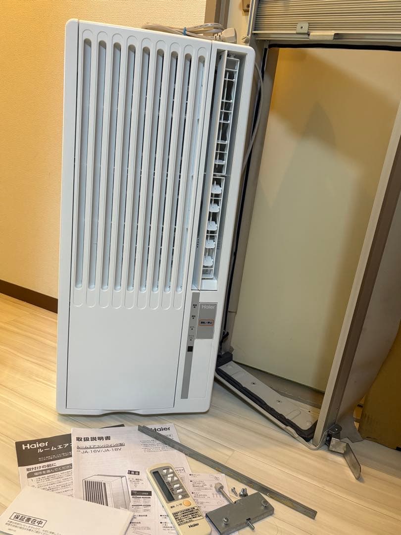 Haier 窓用エアコン JA-16V 2021年 【ジャンク扱い】