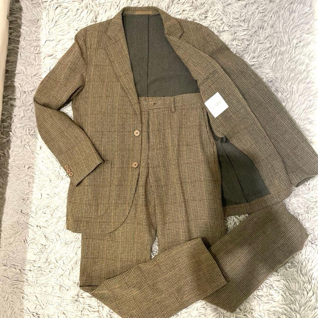 【極美品】MACKINTOSH ツイードチェックセットアップ