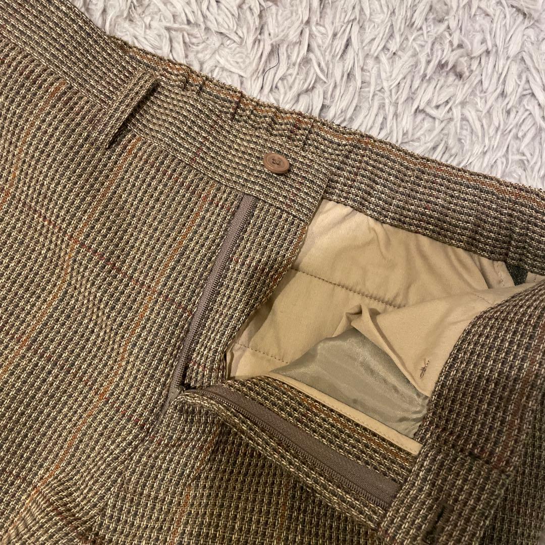 【極美品】MACKINTOSH ツイードチェックセットアップ