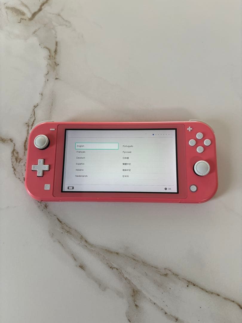 合馬　Nintendo Switch Lite ピンク