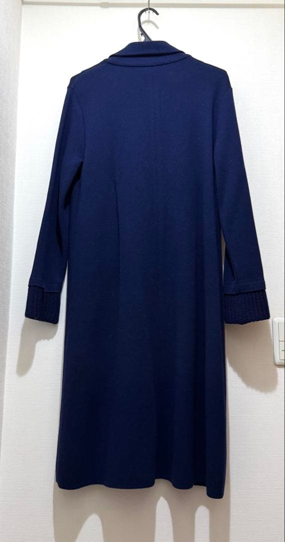 ★新品★イタリア　ANNECLAIRE　エクストラファインメリノ　ウールコート