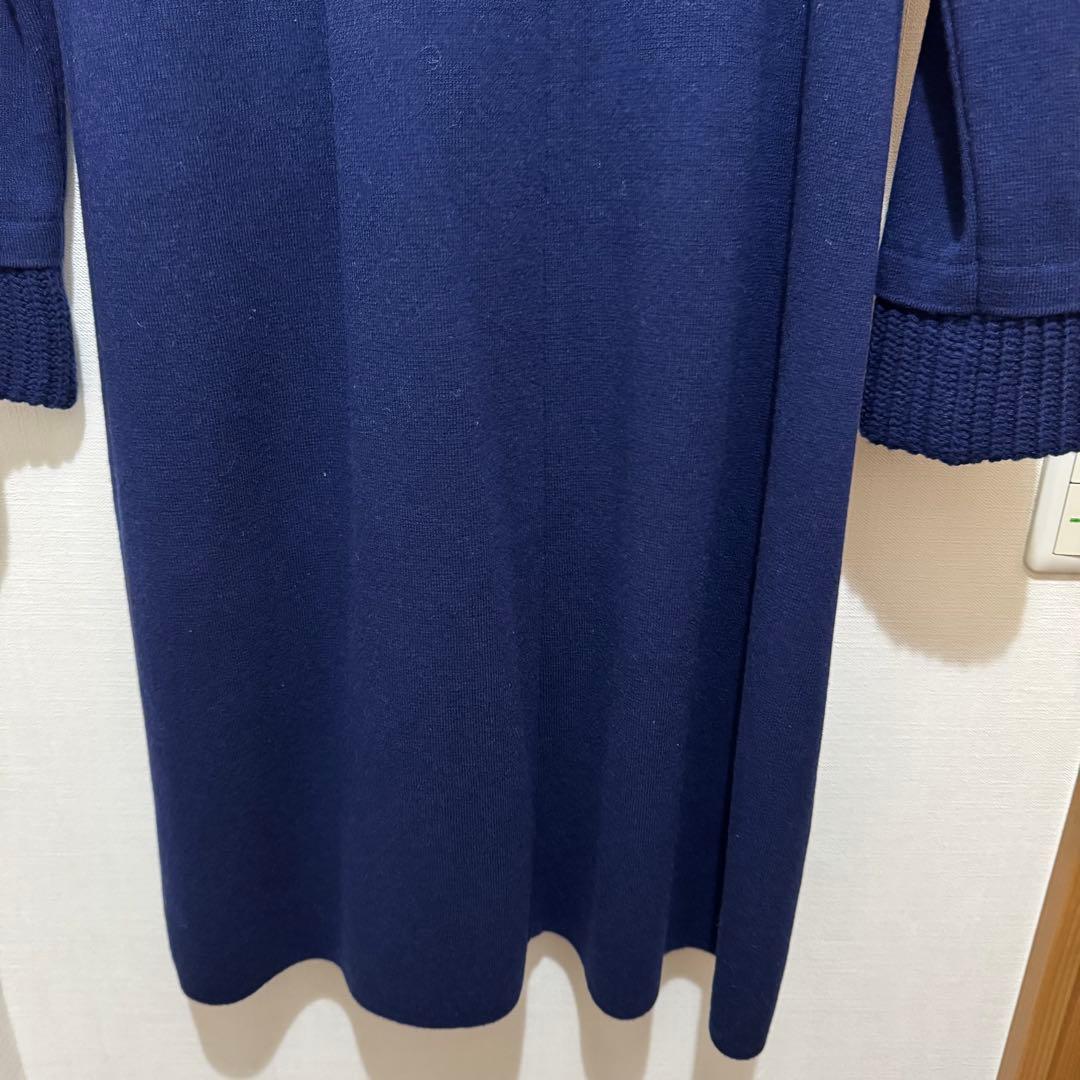 ★新品★イタリア　ANNECLAIRE　エクストラファインメリノ　ウールコート