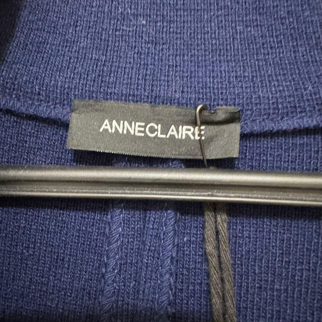 ★新品★イタリア　ANNECLAIRE　エクストラファインメリノ　ウールコート