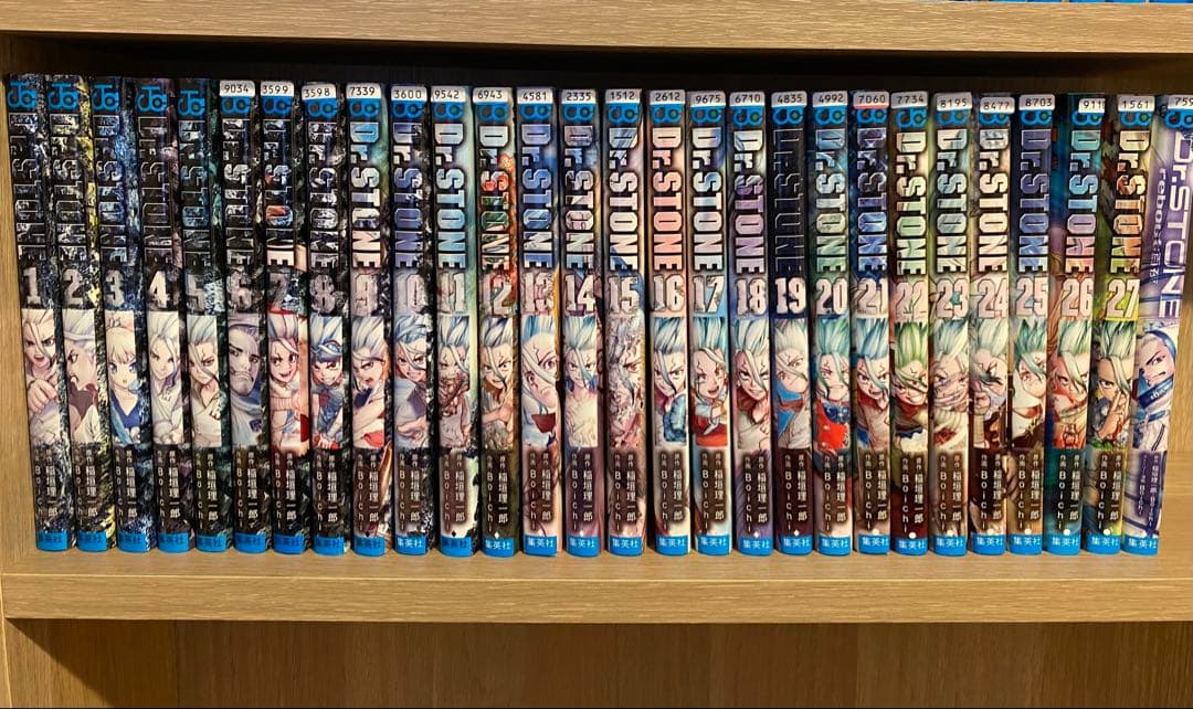 Dr.STONE 全巻1-27巻＋関連本1冊 ドクターストーン　レンタル落ち