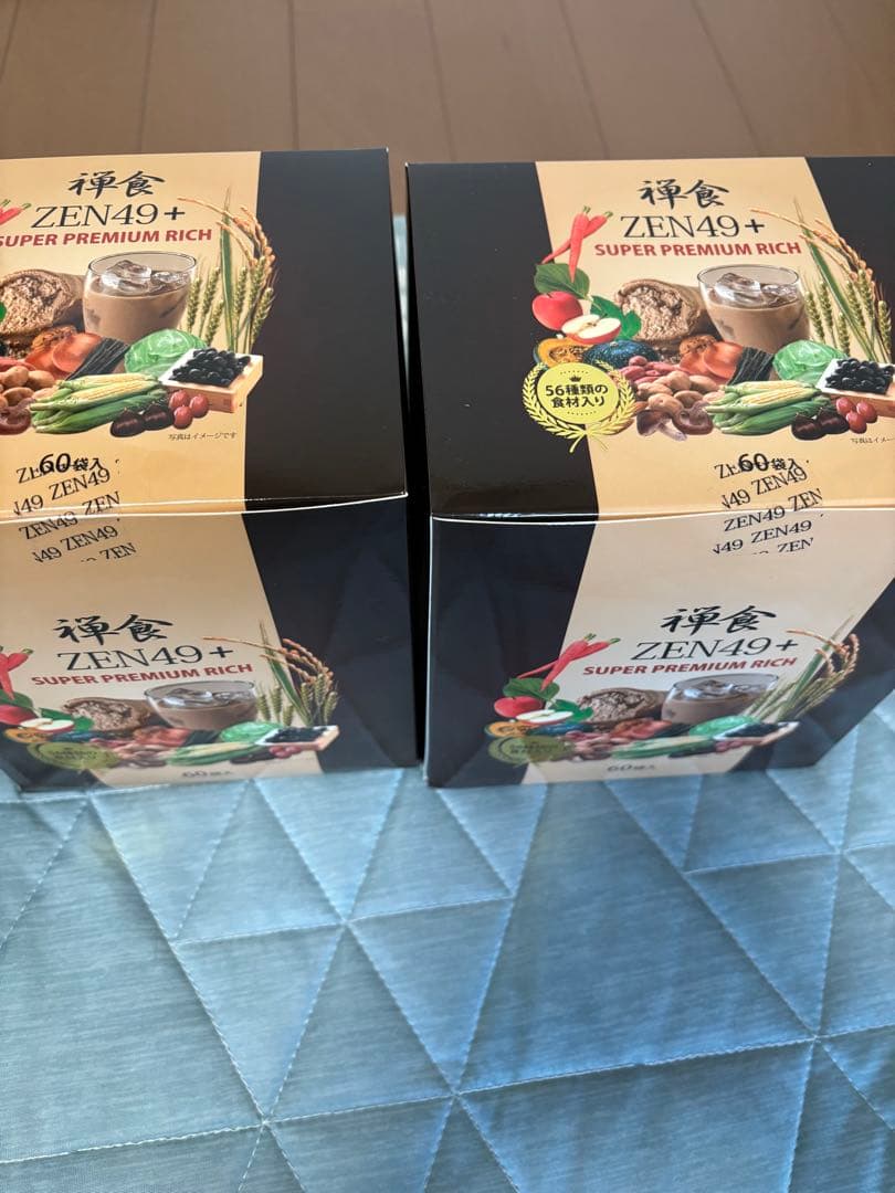 ZEN49+スーパーダイエット禅食プレミアムリッチ60包　新品未使用　2箱