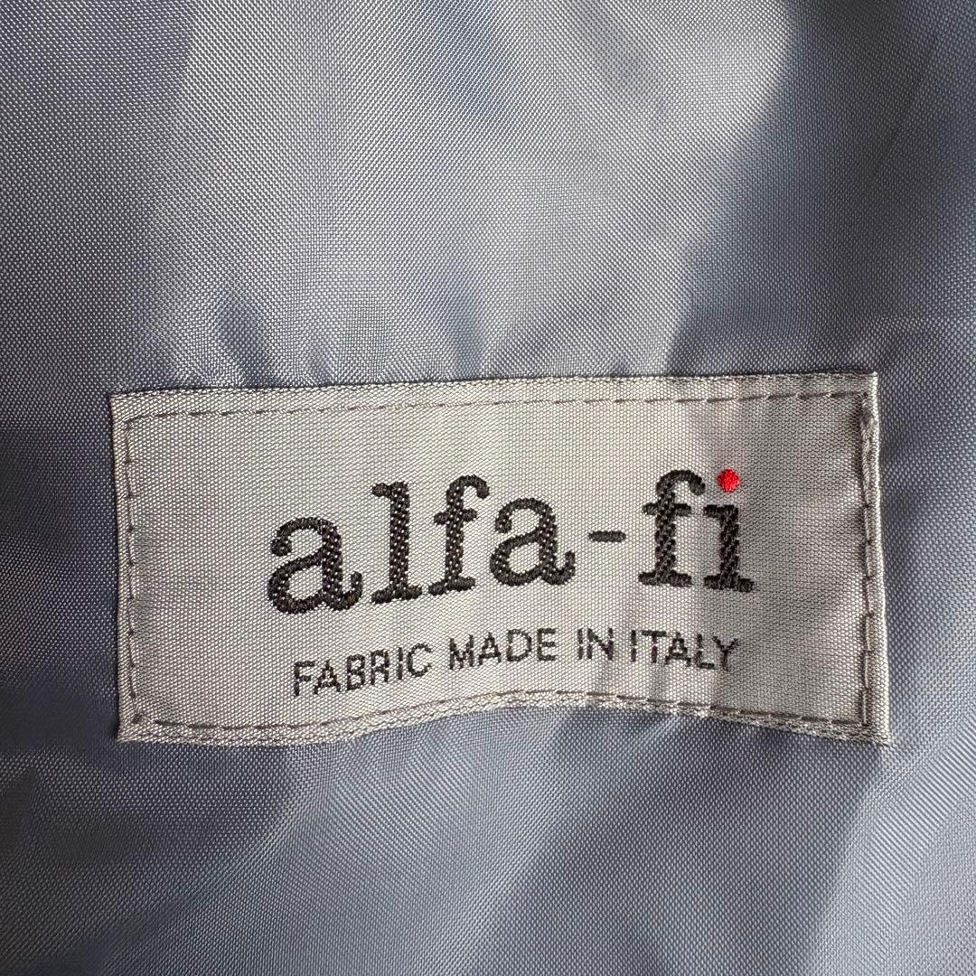 conges payes イタリア生地 フードコート 青 F ゆったり