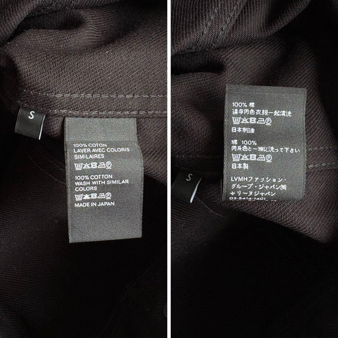 極美品 CELINE デニムトラッカージャケット ブラック S