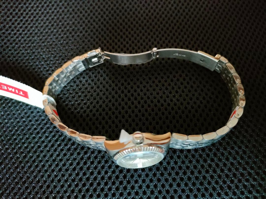 TIMEX シルバー アナログ腕時計