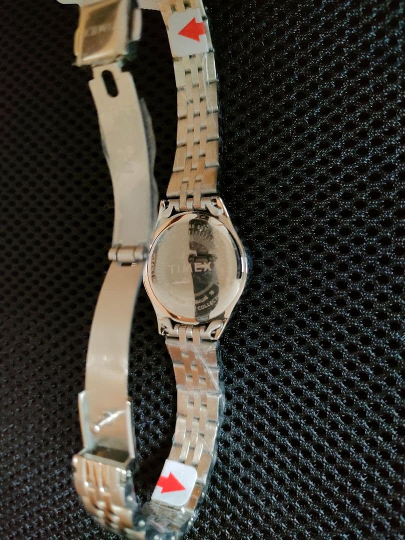 TIMEX シルバー アナログ腕時計