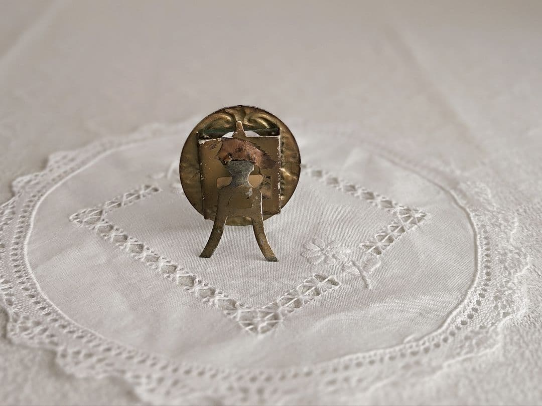 * antique flame ୨୧* オーバル型 かわいいアンティークフレーム